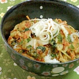 野菜のかき揚げ丼